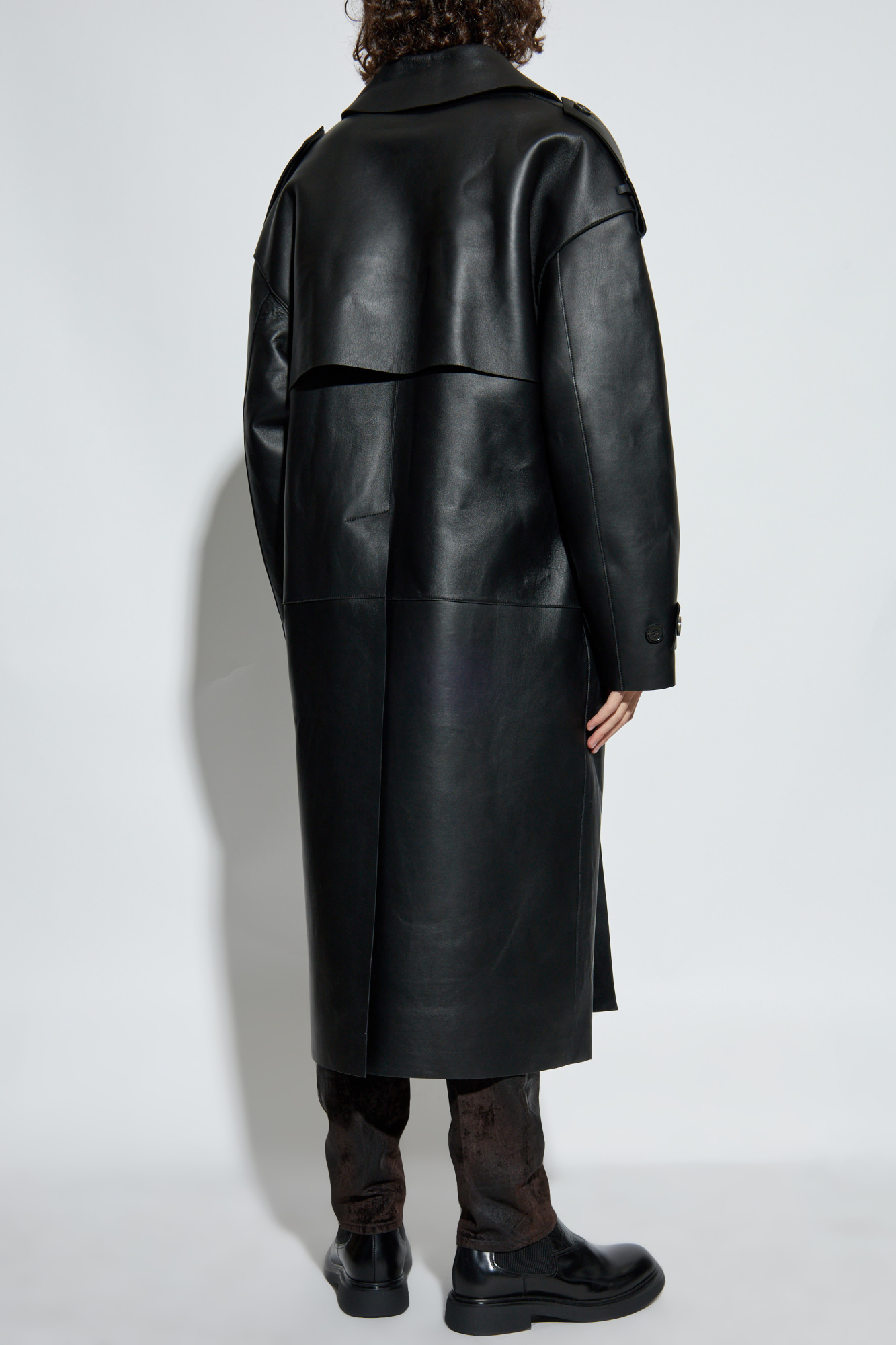 Dsquared2 Leather coat | Men's Clothing | Vitkac